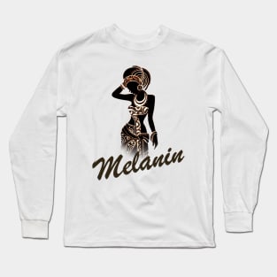 Black woman Long Sleeve T-Shirt